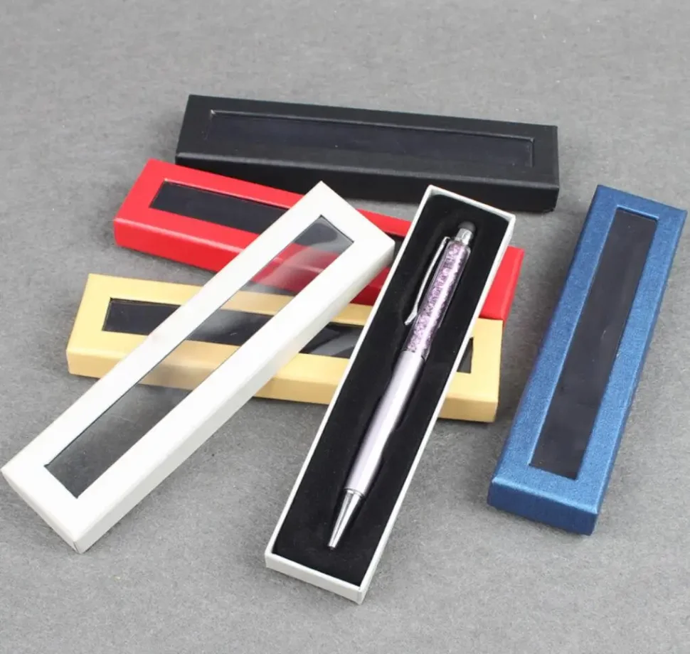 A complete set of marker pens in assorted colors and sizes.