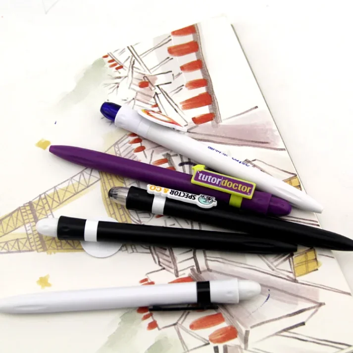 A set of colorful marker pens for artistic and creative use.