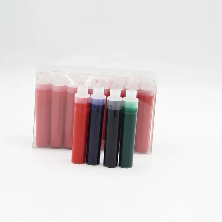 Pack of vibrant and colorful markers