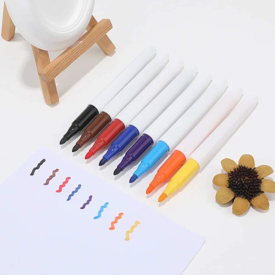 Pack of high-quality markers for professional use