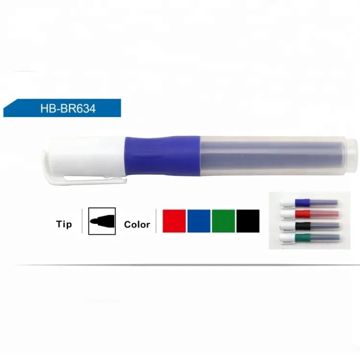 Collection of marker pens for drawing and sketching