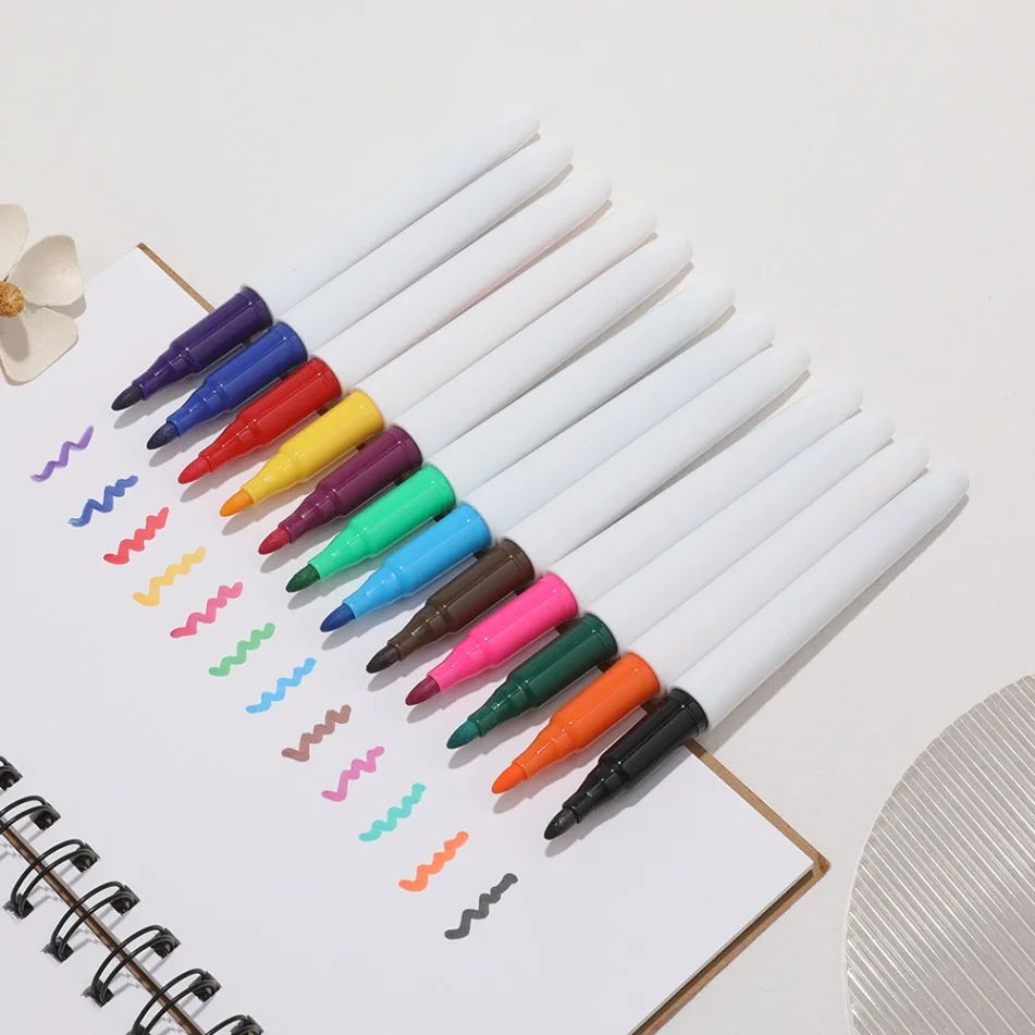 High-quality marker pens for design and creative work