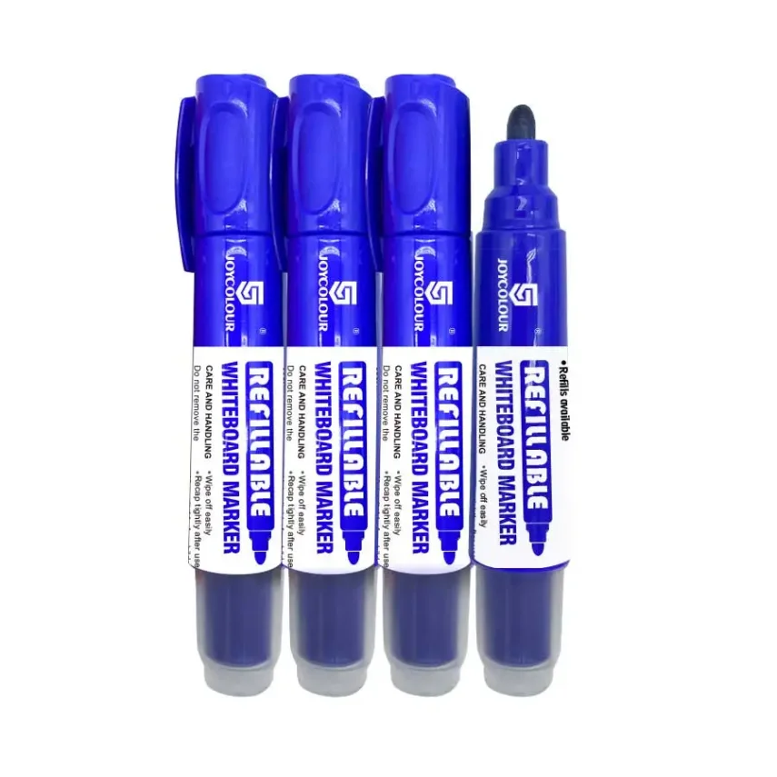 Creative marker pens with unique design features.