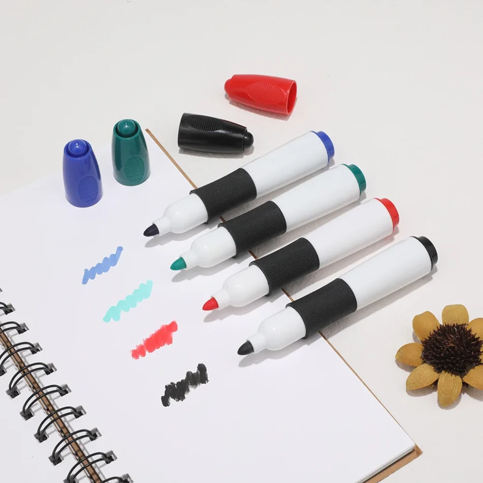 Variety of marker pens for diverse creative needs.