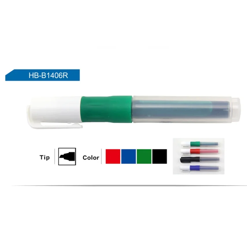 Set of colorful marker pen designs for creative projects.