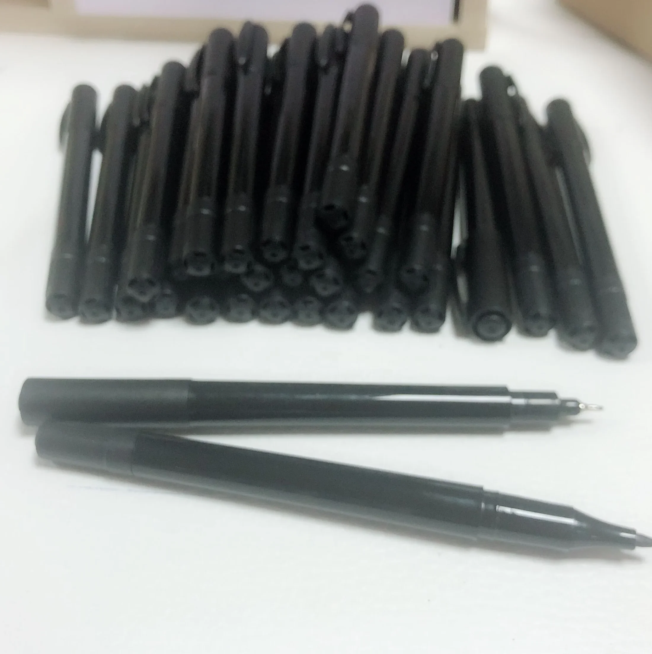 Creative markers set for crafting and artistic projects