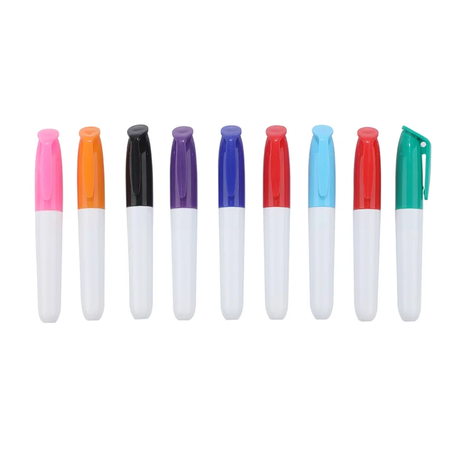 Close-up detail of a marker pen tip showcasing precision and quality.