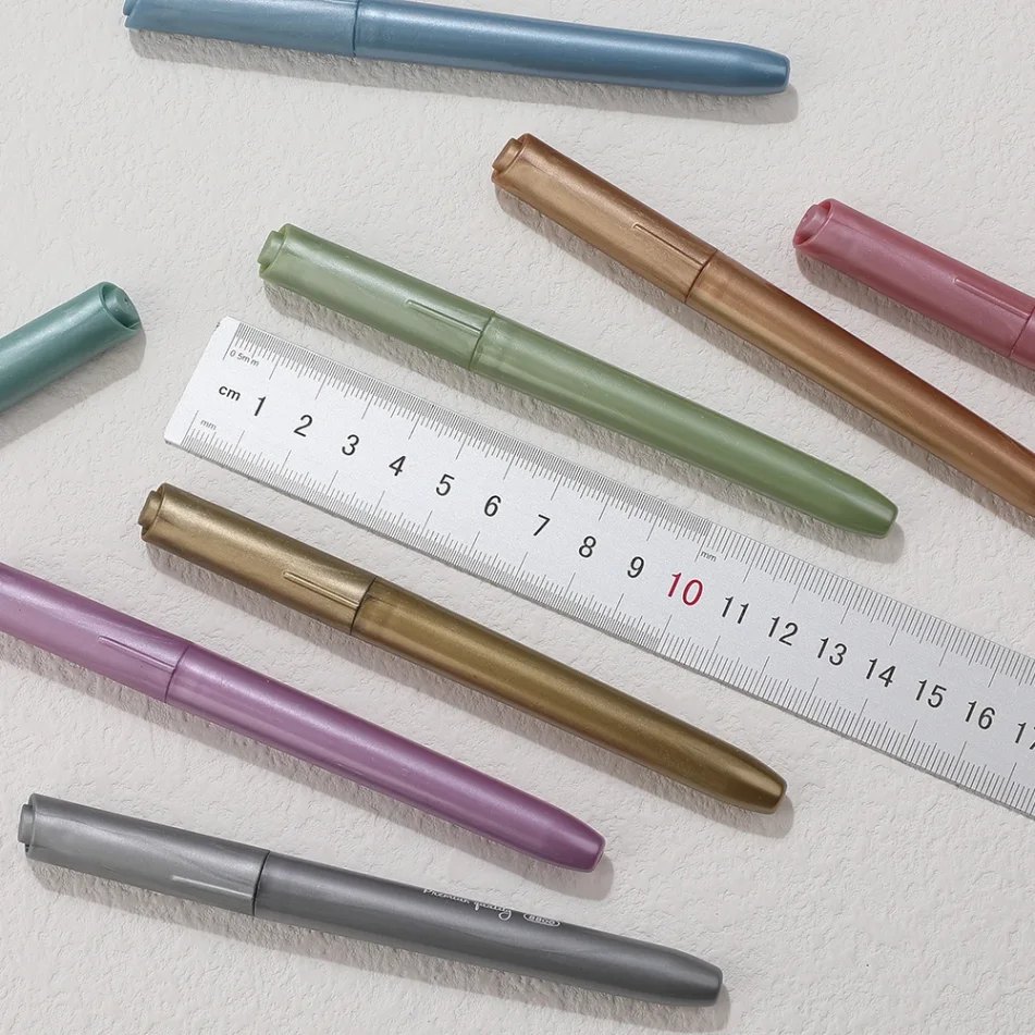 Selection of marker pens for various creative uses