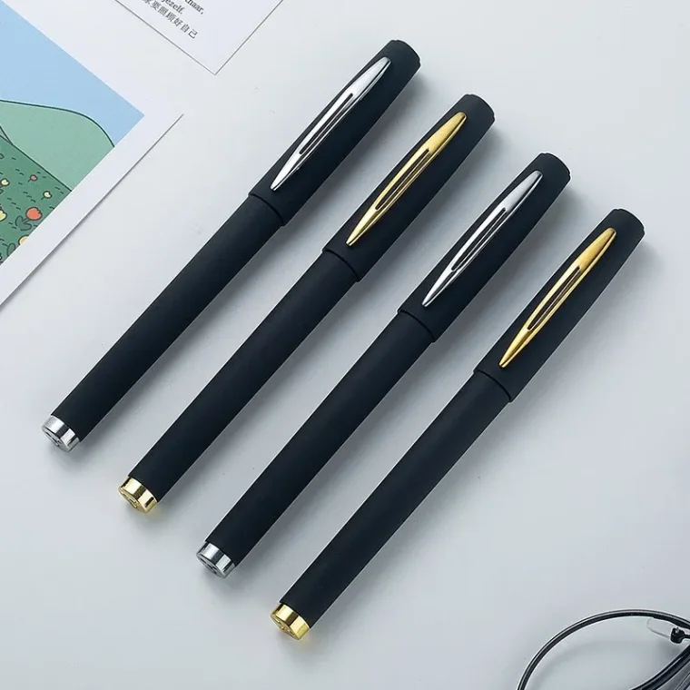Assortment of creative marker pens for sketching