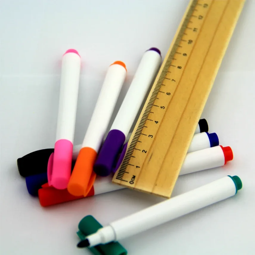 Demonstration of marker pen usage on paper