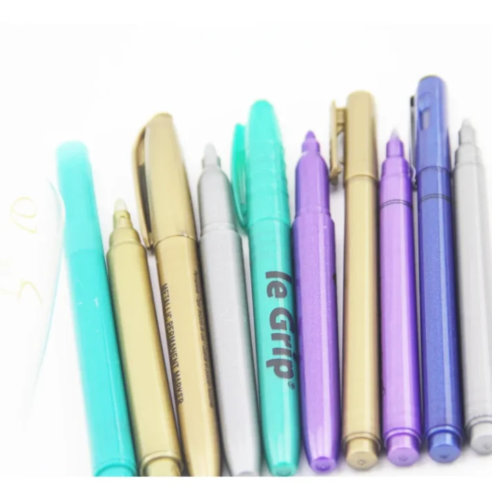 Professional marker pens pack for detailed artwork.