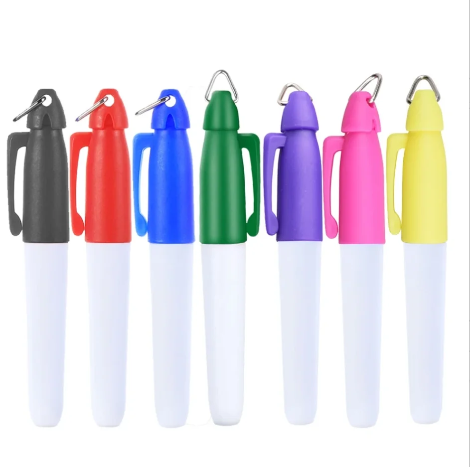 Kit of marker art tools displayed neatly for easy access.