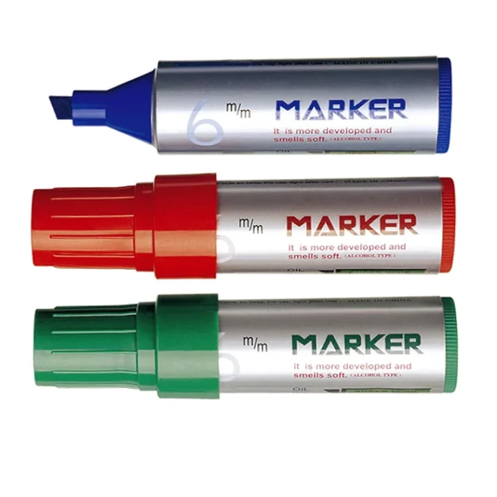 Assortment of creative markers in vibrant colors.