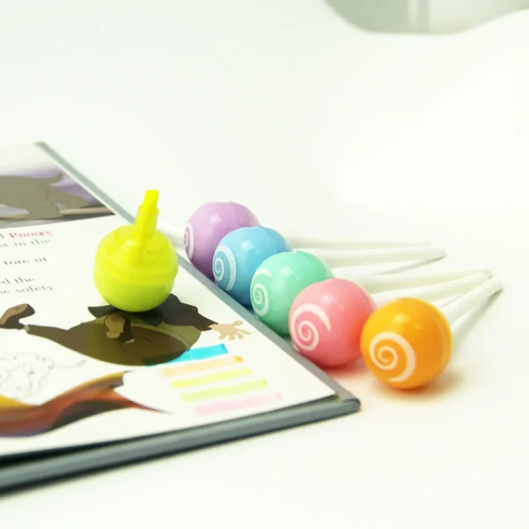 Assortment of design markers in various shades.