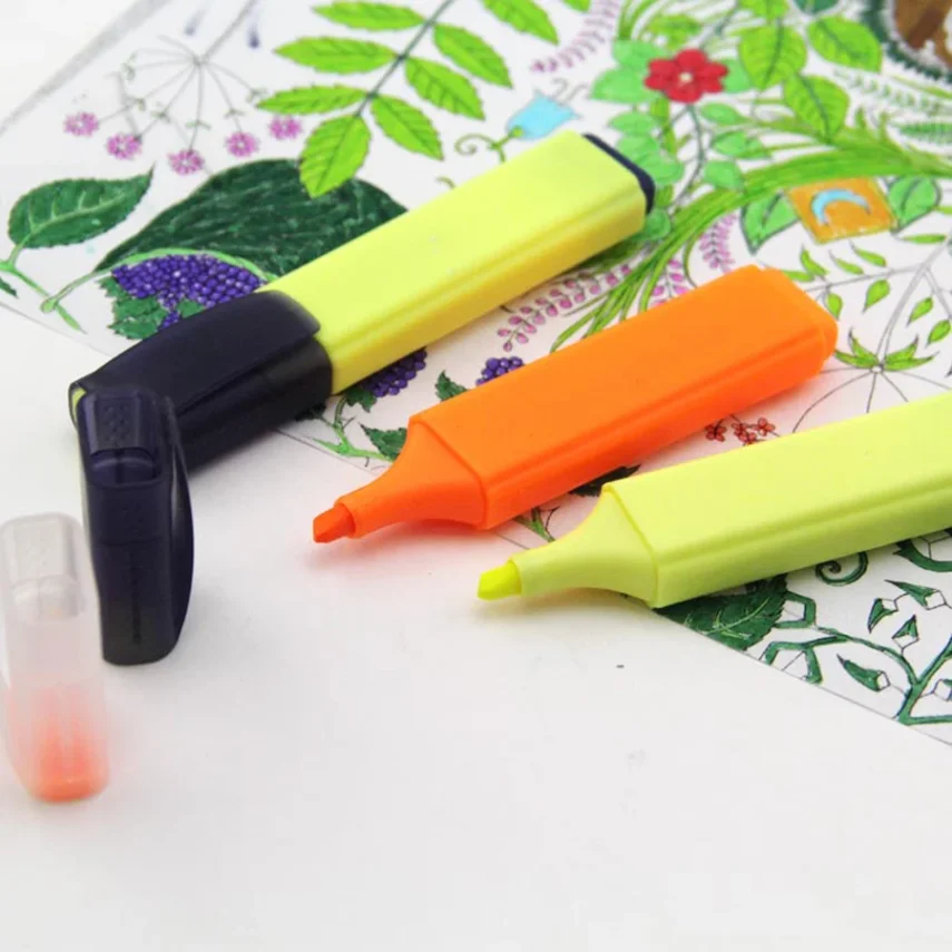 Safe marker pens designed for children's creative use