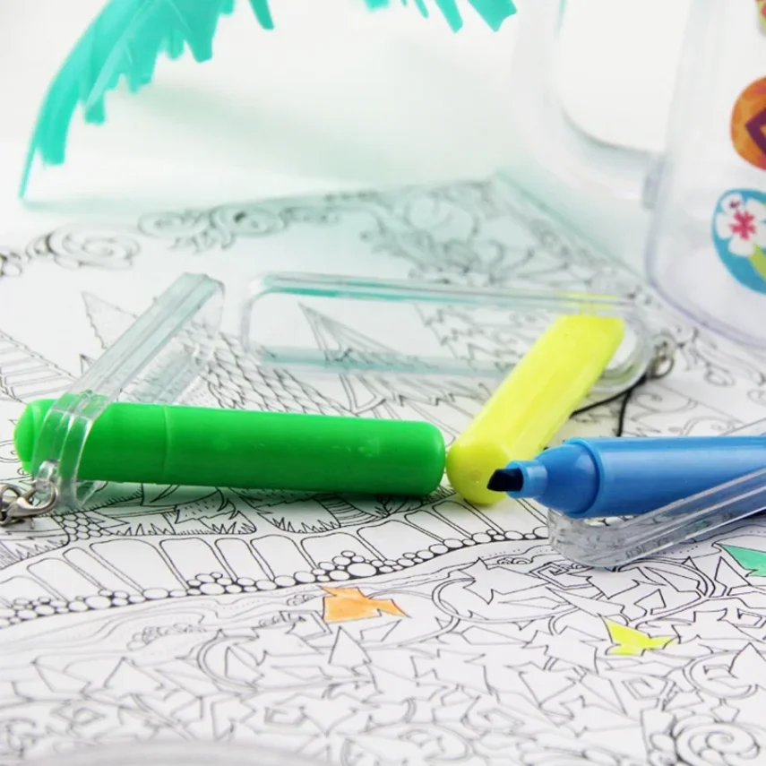 Professional-grade marker pens in a stylish set