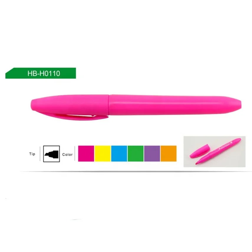 Pack of vivid and bright marker colors