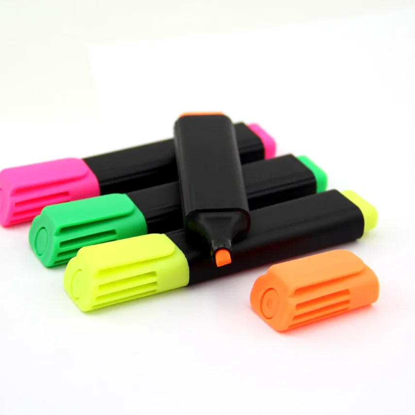 Colorful marker pens for art projects