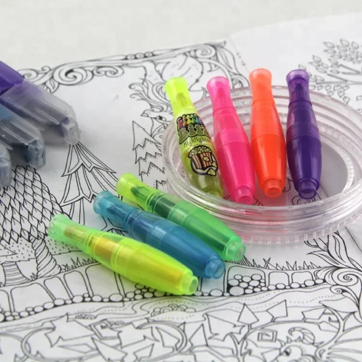 Permanent markers suitable for labeling and creative projects.