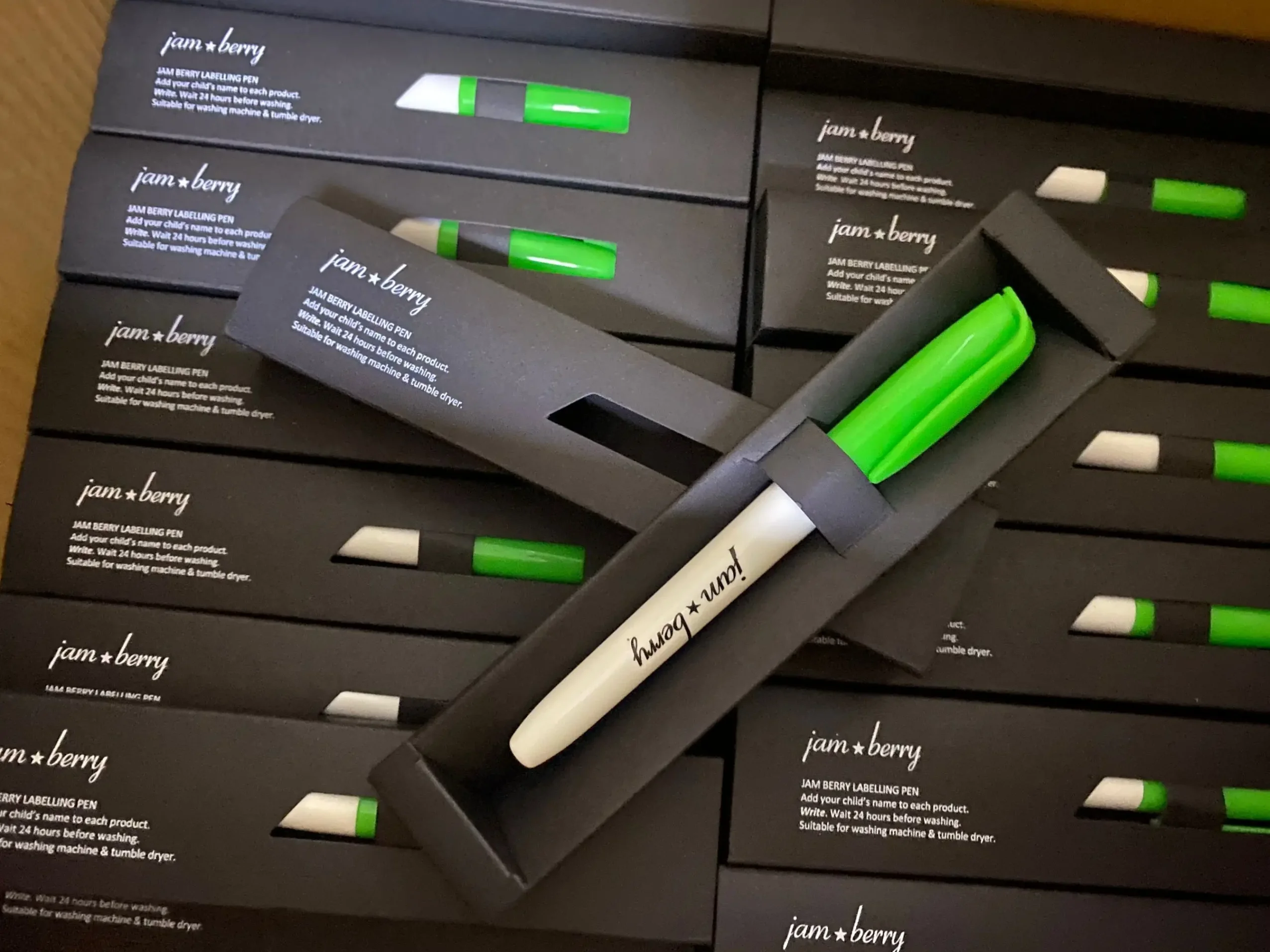 Collection of art markers for sketching and drawing