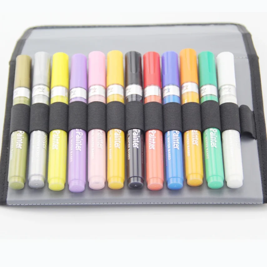 Professional artist brush set for painting and detailing