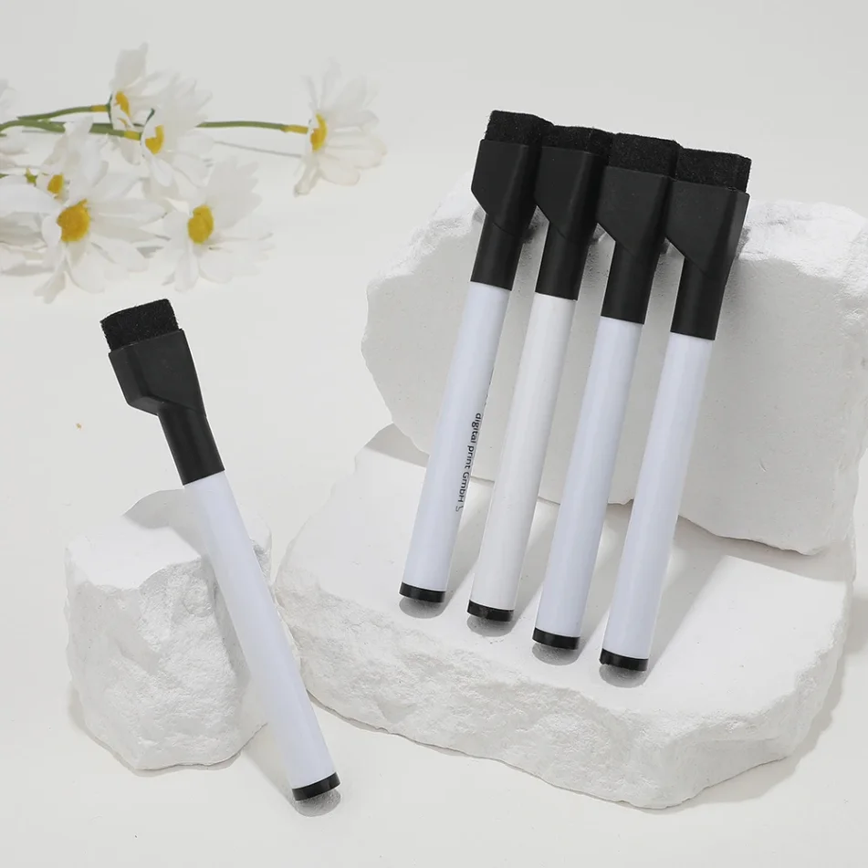 Watercolor paints and brushes in a professional art set