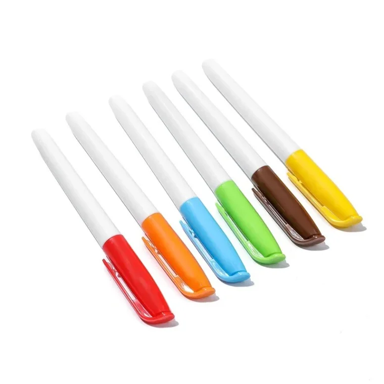 Assorted creative markers for various artistic projects