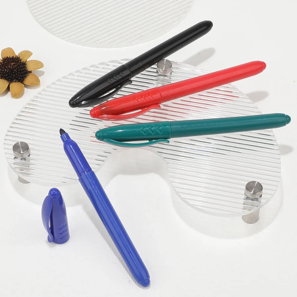 Professional collection of marker pens for artists