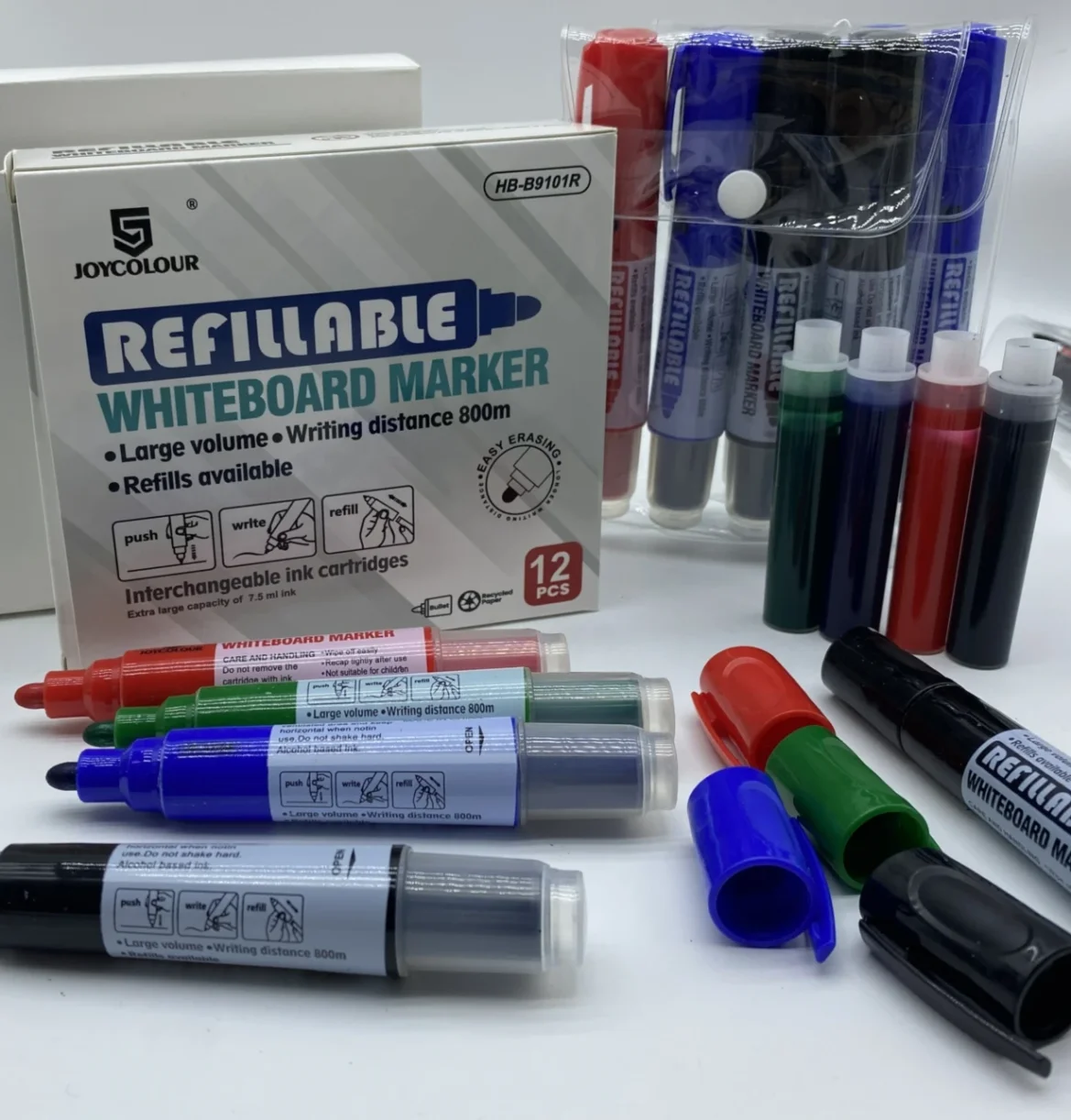 Detailed view of a high-quality marker pen with vibrant ink