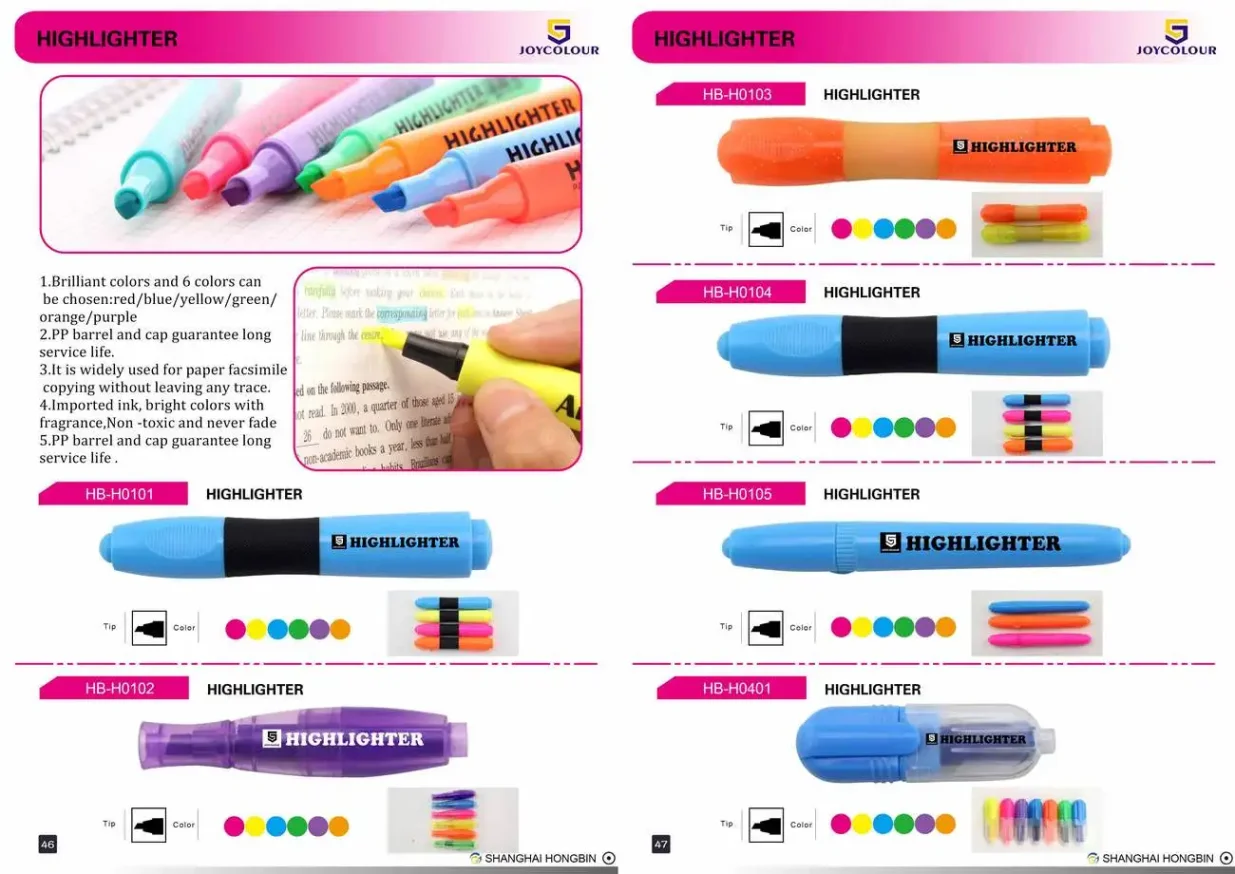 Artist-grade marker pens for studio use