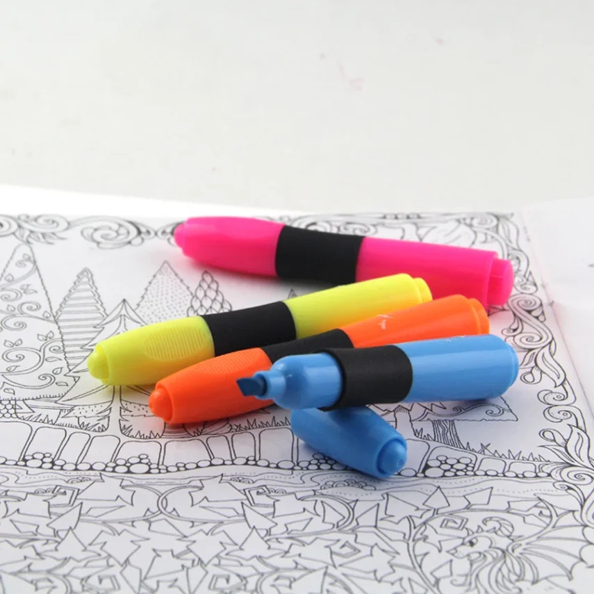 A variety of marker pens in different colors.