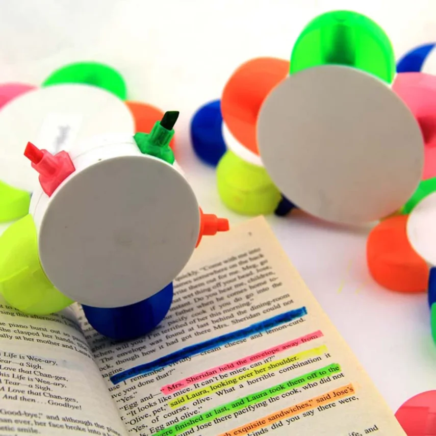 Creative marker pens for artistic projects.