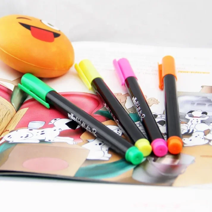 Image showing the durability test results of a marker pen.