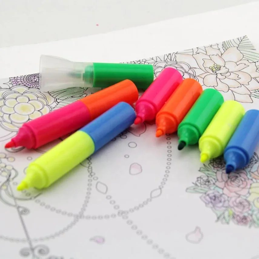 High-quality marker pens for design and artwork