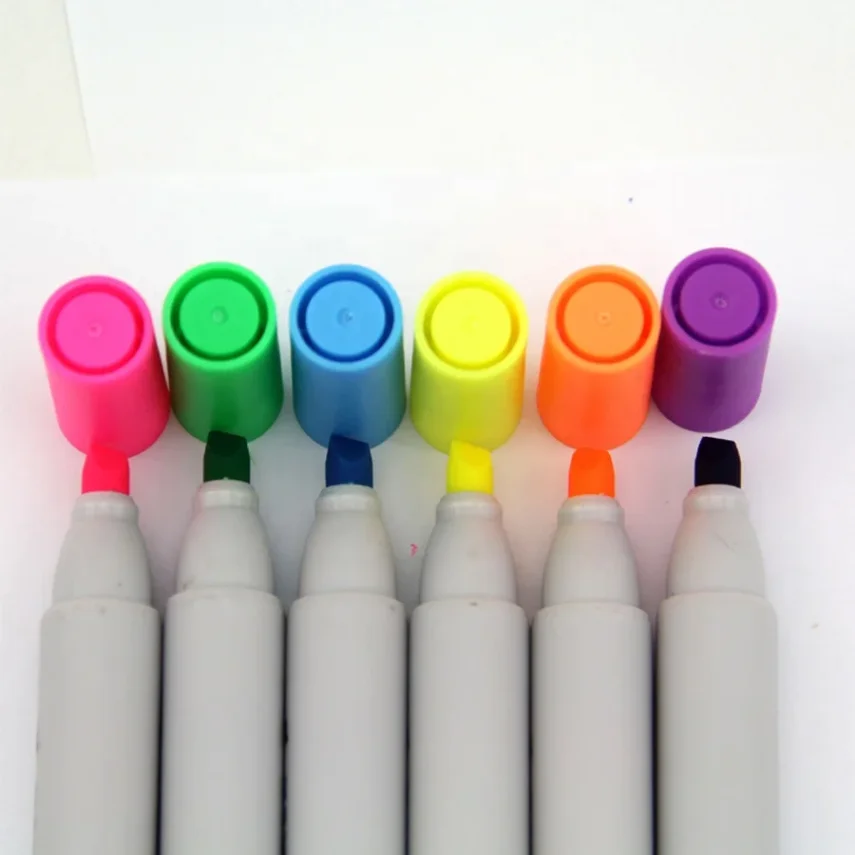 Creative markers collection for sketching and illustrating