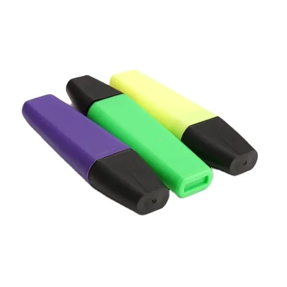 Collection of art markers for sketching and drawing.