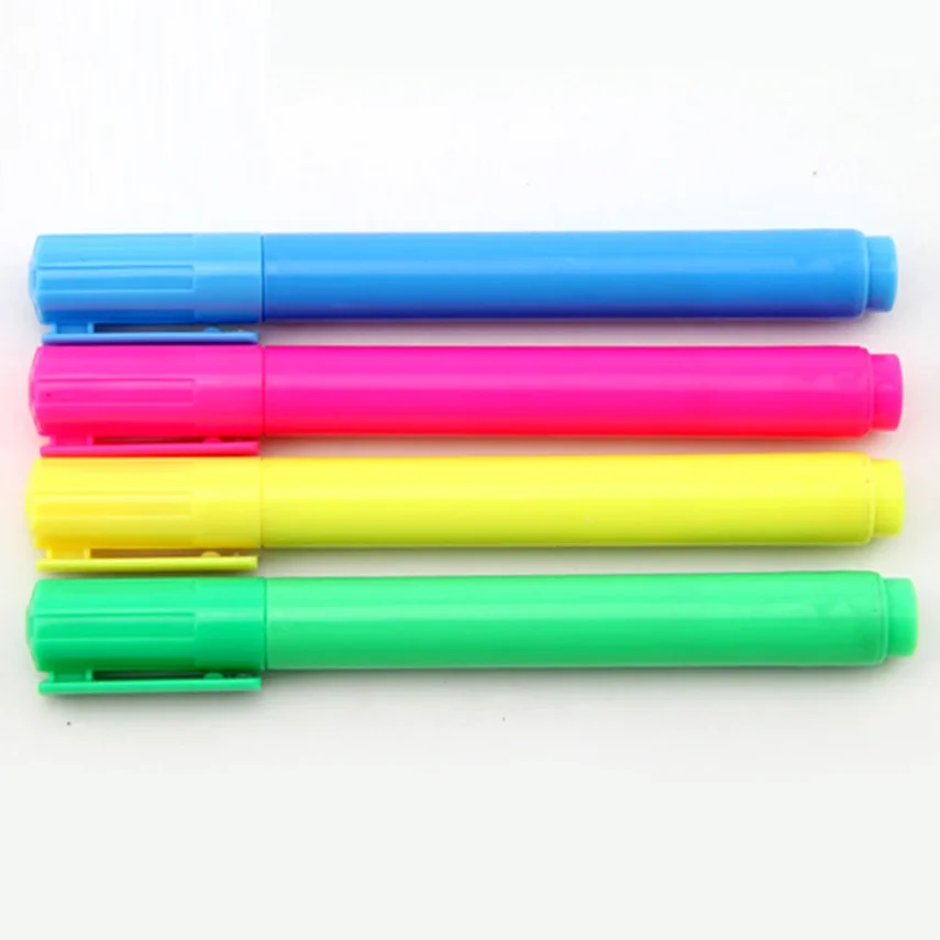 An assortment of colorful markers for coloring.