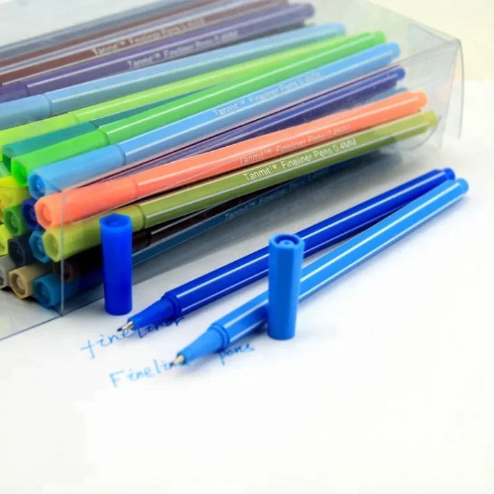 An assortment of high-quality markers for art and design.