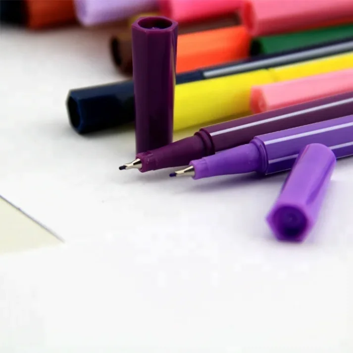 Marker set specifically designed for drawing and illustration.