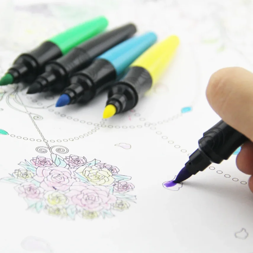 Design marker pens for precise and vibrant artwork.