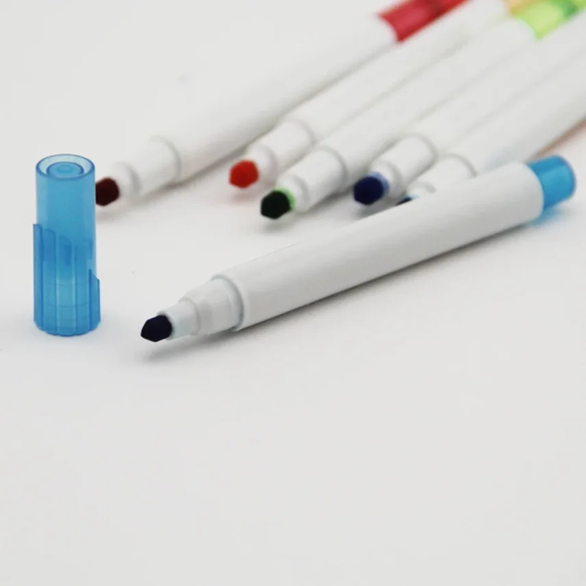 Colorful marker set perfect for coloring books and crafts.
