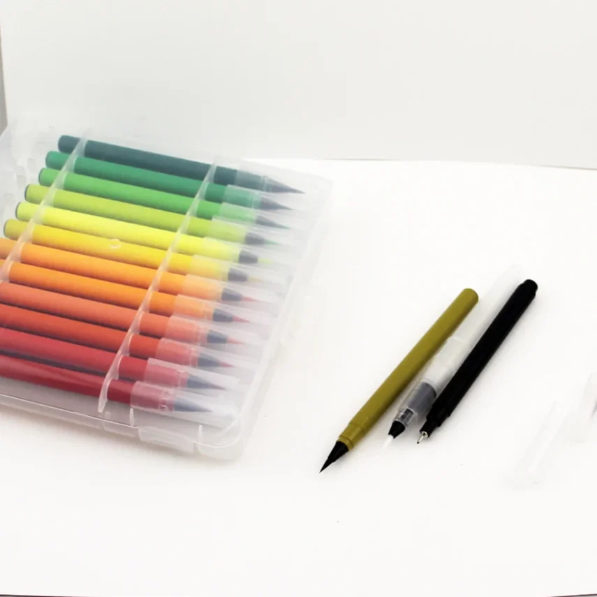 Creative markers pack for sketching and drawing