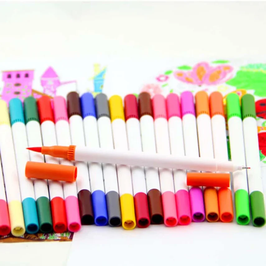 An assortment of design markers for various projects