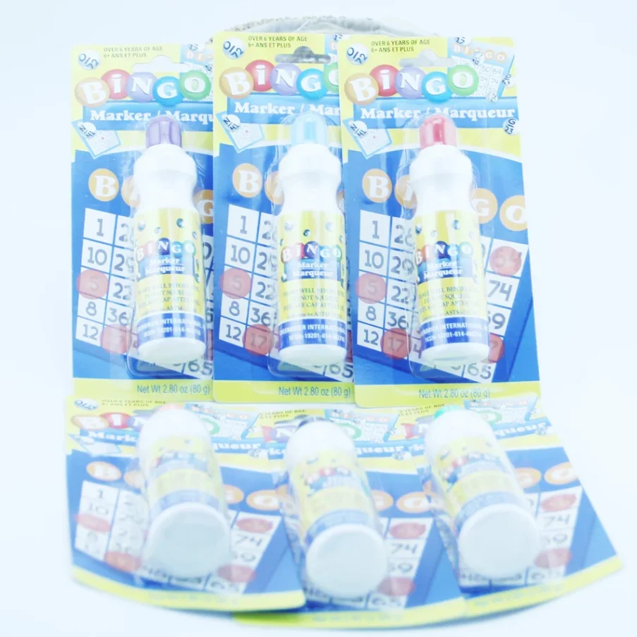 Set of marker pens for artistic use