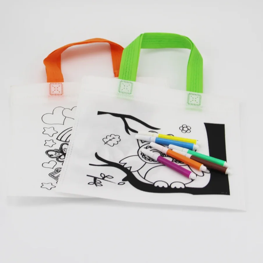 Collection of colorful marker pens displayed.