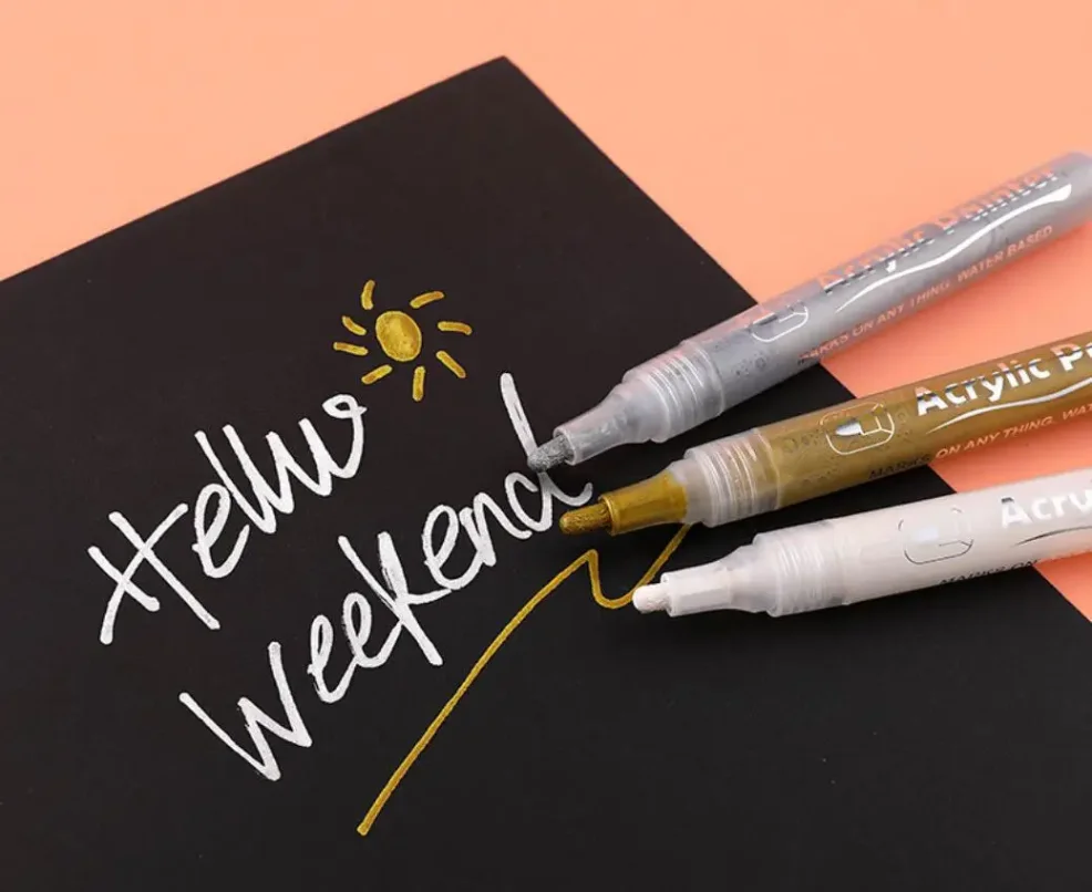 Creative and unique marker pen designs.