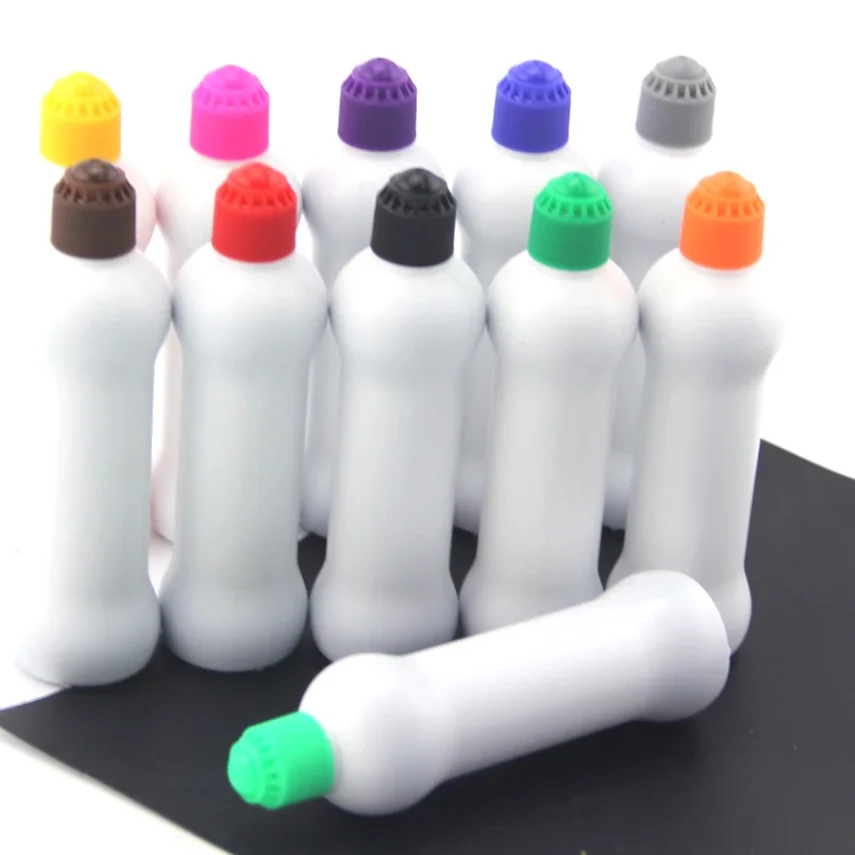 Colorful marker pens for sketching and coloring