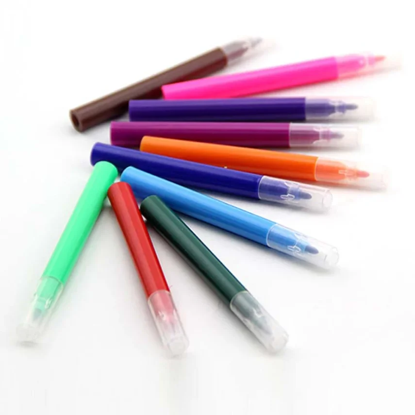 Collection of marker pens for various applications