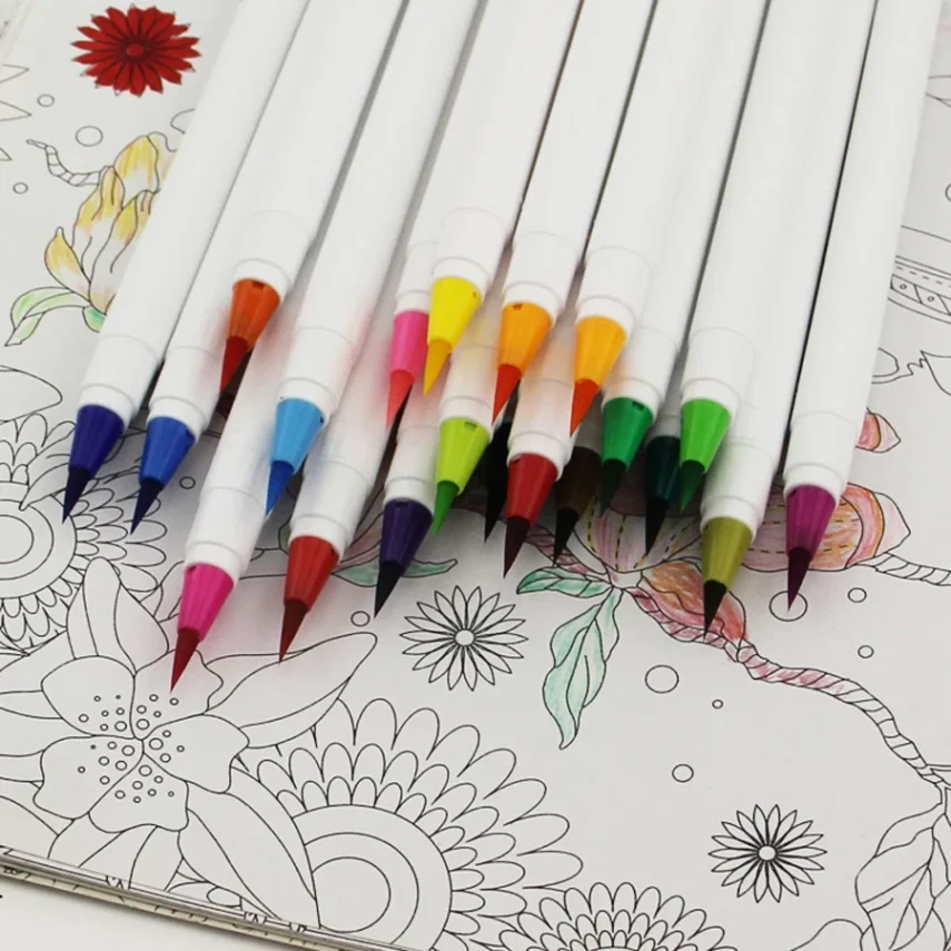 Close-up details of a high-quality marker pen.