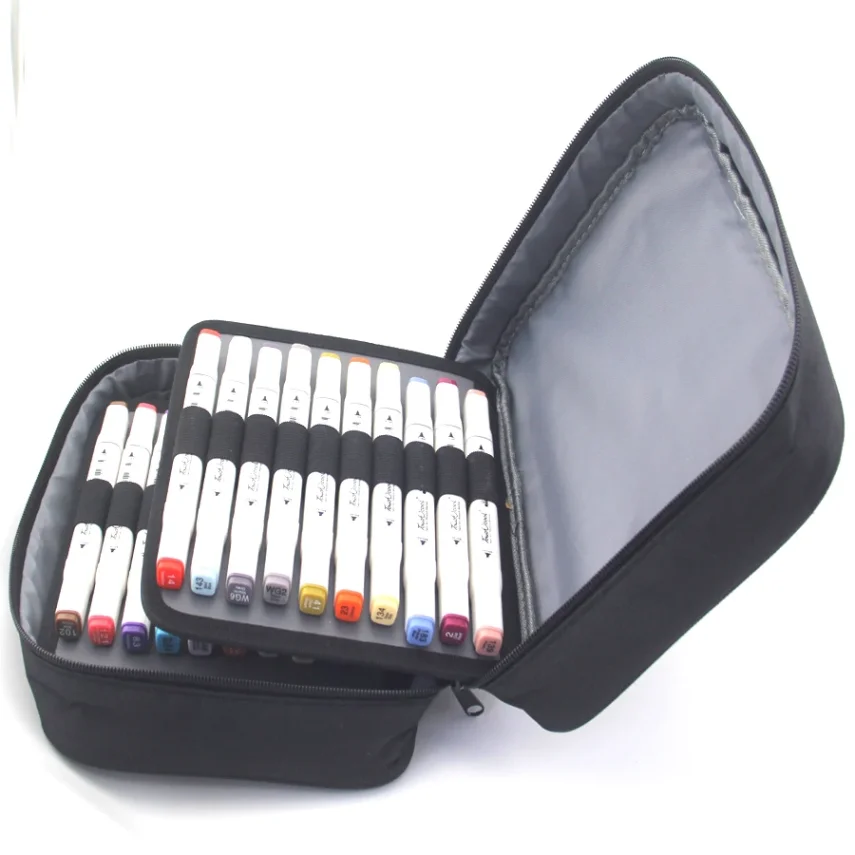Marker set designed specifically for artists
